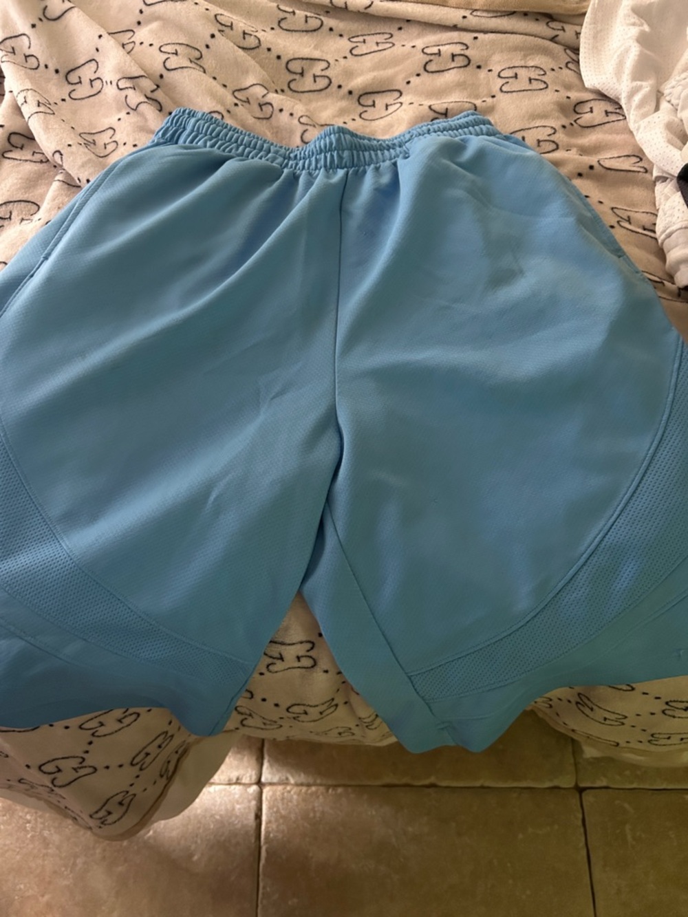 Jordan Light Blue Athletic Shorts